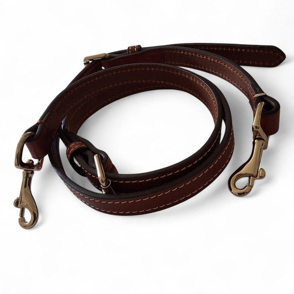 Dooney & Bourke Florentine Small Cameron Satchel Green w/ Leather Rose Charm - Picture 10 of 14